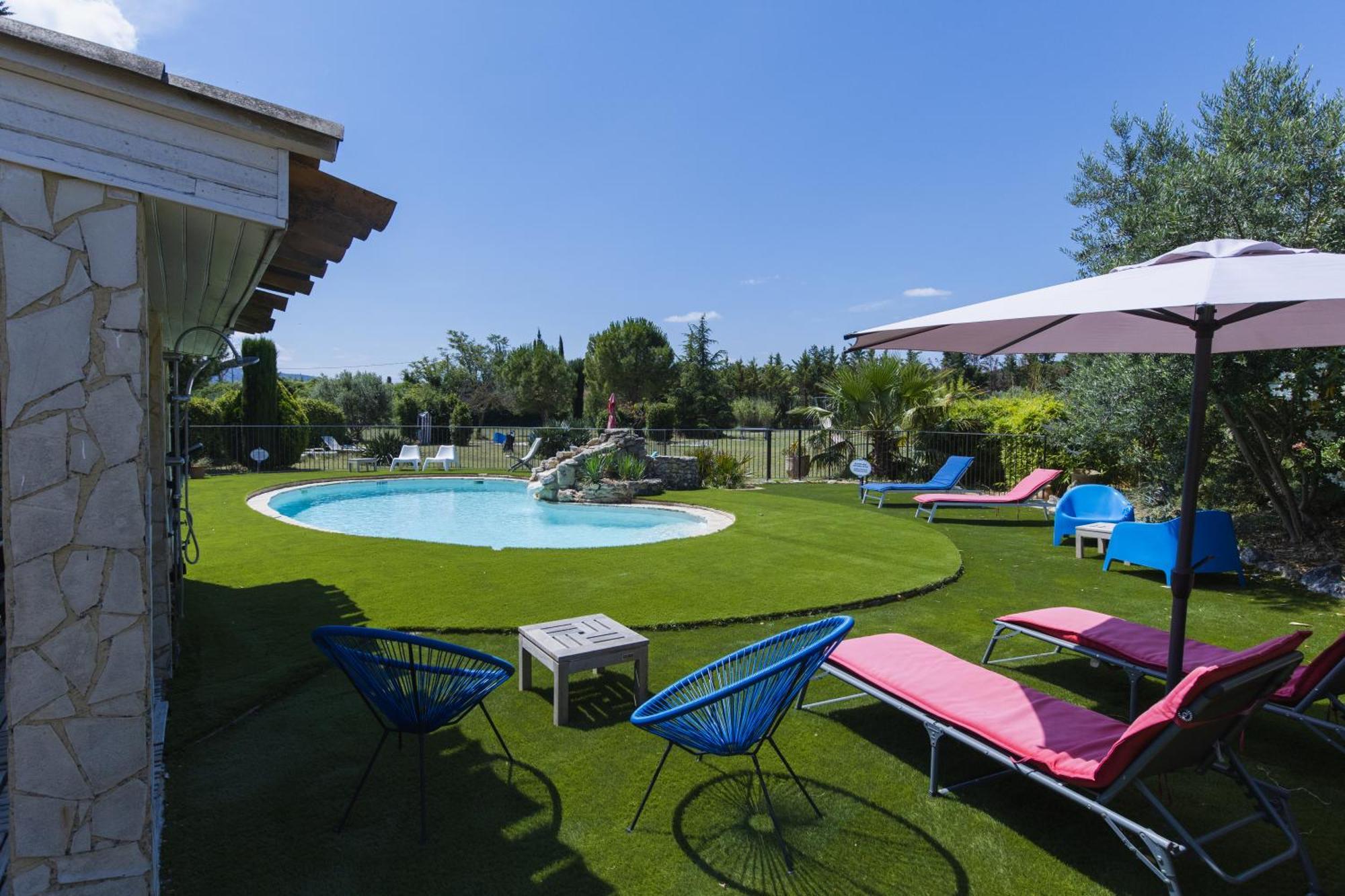 Chambre D'Hotes - B&B - Fleur De Coton Chez Manon En Luberon Lagnes Exterior photo